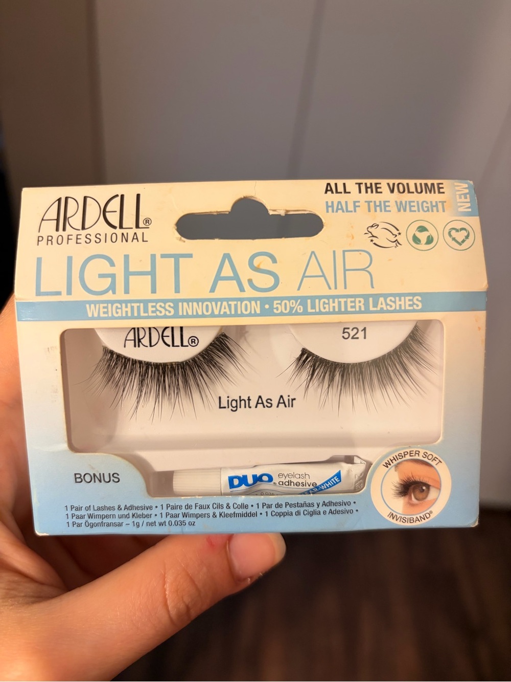 NEW Ardell Professional Light As Air Eyelashes